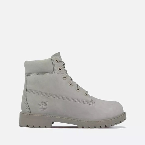Timberland Shoes - Timberland 6" Premium Waterproof Lace Boots Gray 8.5